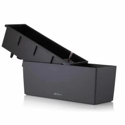 LECHUZA Blumenkasten Balconera Color All-in-One Set L50cm Schiefergrau 7 LECHUZA Blumenkasten Balconera Color All-in-One Set L50cm Schiefergrau -Blumen Verkauf 116154 lechuza balconera color granit 3