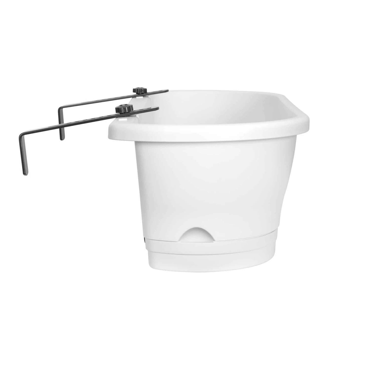 Elho Blumenkasten Corsica Easy Balcony L60cm Weiß 5 Elho Blumenkasten Corsica Easy Balcony L60cm Weiß – Bild 3