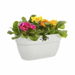 Elho Hängetopf Vibia Campana Easy Hanger L36 Cm Seidenweiß -Blumen Verkauf 154982 haengetopf vibia campana easy hanger l36 cm seidenweiss 3