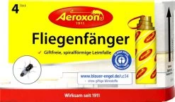 Aeroxon Fliegenfänger - 4 Stück