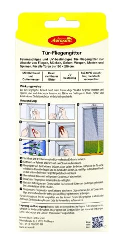 Aeroxon Tür-Fliegengitter - 2 Stück -Blumen Verkauf Aeroxon20Tuer20Fliegengitter 35560 H01