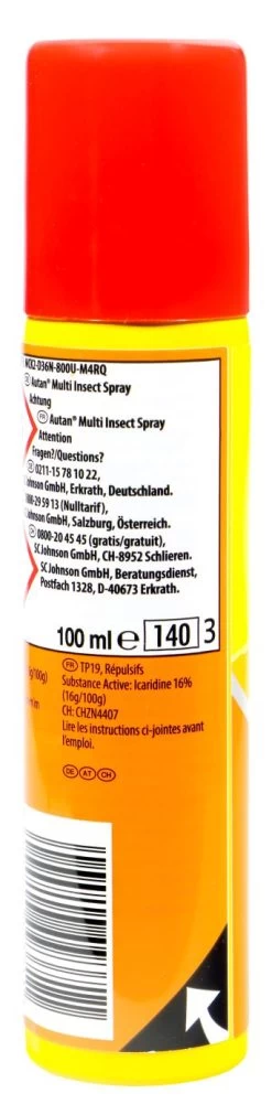 Autan Multi Insect Spray - 100 Ml -Blumen Verkauf Autan20Protection20Plus 03224 H02