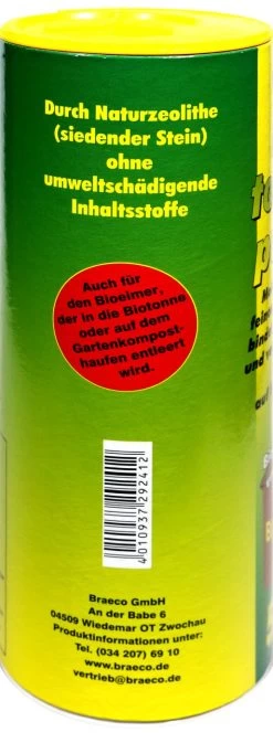 Braeco Biotonnen Pulver - 0,5 Kg -Blumen Verkauf Braeco20Biotonnenpulver 34840 H02