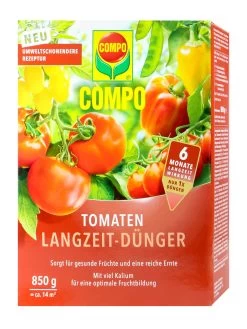 COMPO BIO Tomaten Langzeit-Dünger Mit Schafwolle - 0,85 Kg