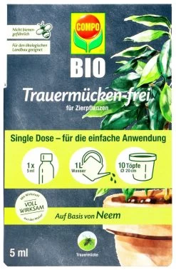 Compo Bio Trauermücken-Frei - 5 Ml