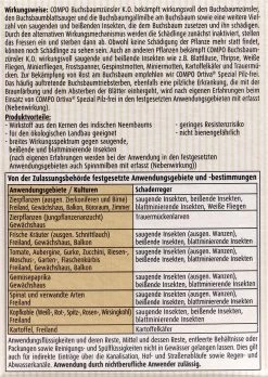 Compo Buchsbaumzünsler K.O. - 50 Ml -Blumen Verkauf Compo20Buchsbaumzuensler20K.O. 31251 H01