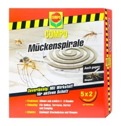 Compo Mückenspirale - 10 Stück