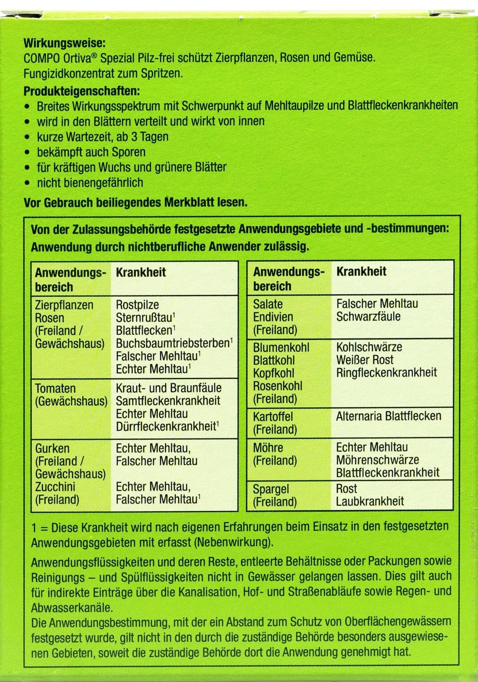 Compo Ortiva Spezial Pilz-frei - 20 Ml 6 Compo Ortiva Spezial Pilz-frei - 20 Ml – Bild 4