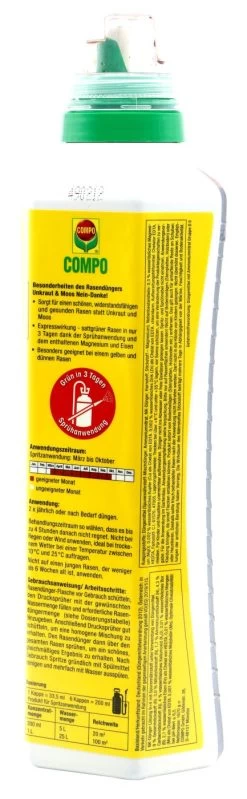 Compo Rasendünger Unkraut & Moos Nein Danke! - 1,3 L 7 Compo Rasendünger Unkraut & Moos Nein Danke! - 1,3 L -Blumen Verkauf Compo20Rasenduenger20Unkraut20und20Moos20Nein20danke201320l 33630 H02