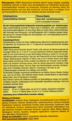 Compo Rasenunkraut-Vernichter Banvel Quattro - 150 Ml -Blumen Verkauf Compo20Rasenunkraut Vernichter20Banvel20Quattro 33421 H01