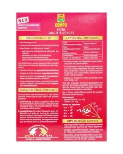 Compo Rosen Langzeit-Dünger - 0,85 Kg 8 Compo Rosen Langzeit-Dünger - 0,85 Kg -Blumen Verkauf Compo20Rosenduenger 31829 H01