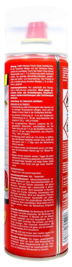 Compo Wespen Power-Spray - 0,5 L -Blumen Verkauf Compo20Wespen20Power20Spray 31432 H01