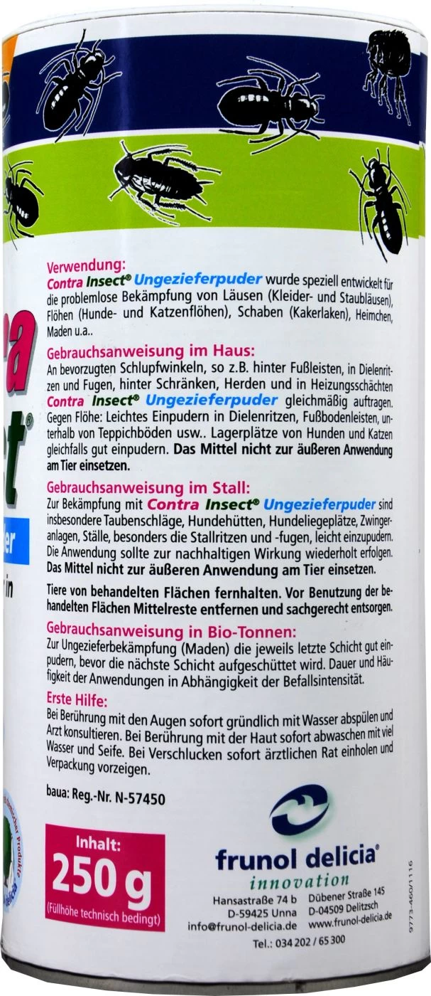 Contra Insect Ungezieferpuder - 250 G 5 Contra Insect Ungezieferpuder - 250 G – Bild 3
