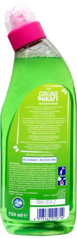 Fit WC-Reinger Grüne Kraft - 750 Ml -Blumen Verkauf Fit20WC Reinger20Gruene20Kraft20 21217 H01