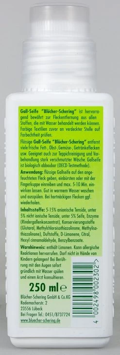 Flüssige Gallseife Blücher - 250 Ml