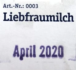 Kitzinger Hefe Liebfraumlich - 20 Ml -Blumen Verkauf Kitzinger Hefe Liebfraumilch 15117 O01