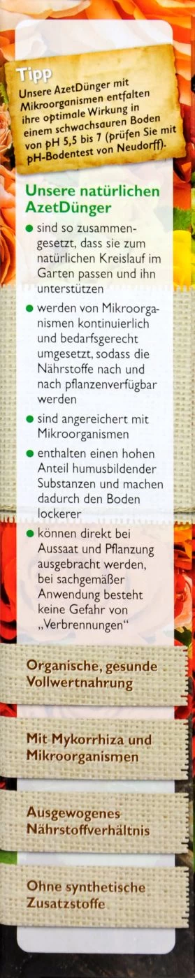 Neudorff Azet Rosen-Dünger - 1 Kg 5 Neudorff Azet Rosen-Dünger - 1 Kg – Bild 3