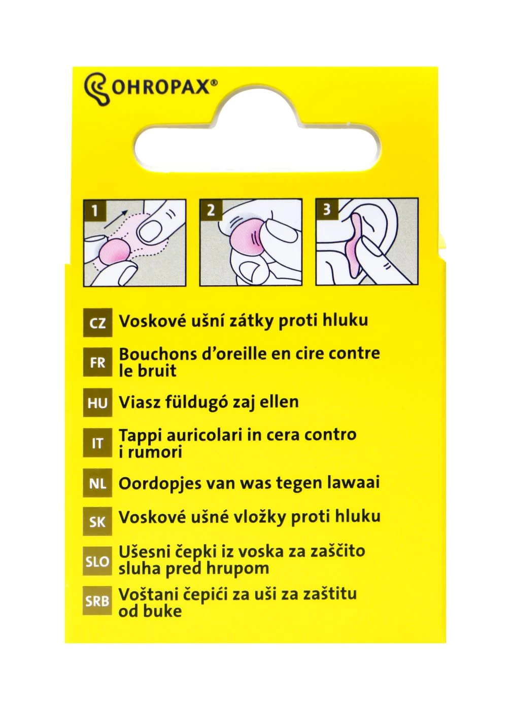 Ohropax Classic - 4 Stück 4 Ohropax Classic - 4 Stück – Bild 2