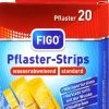 Figo Pflaster-Strips Wasserabweisend - 20 Stück -Blumen Verkauf Pflaster Strips 14745 V01