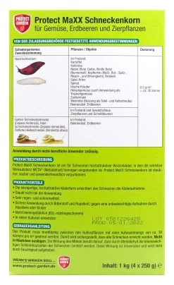 Protect Garden Schneckenkorn Protect Maxx - 1 Kg -Blumen Verkauf Protect20Garden20Schneckenkorn20Protect20MaXX 34121 H01