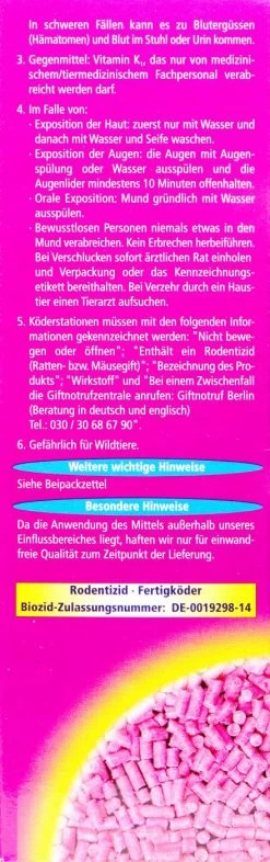 Delicia Ratron Granulat Power-Packs - 0,4 Kg -Blumen Verkauf Ratron20Granulat20Power20Packs 36211 L01