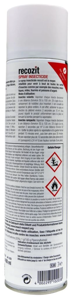 Recozit Insektenspray - 0,4 L 7 Recozit Insektenspray - 0,4 L -Blumen Verkauf Recozit20Insekten20Spray 37262 H02