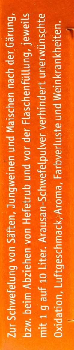 Kitzinger Arausan Schwefel-Pulver - 10 G -Blumen Verkauf Schwefel Pulver 15138 R01