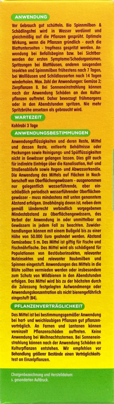 Solabiol Bio Spinnmilben- Und Schädlingsfrei - 250 Ml 6 Solabiol Bio Spinnmilben- Und Schädlingsfrei - 250 Ml – Bild 4