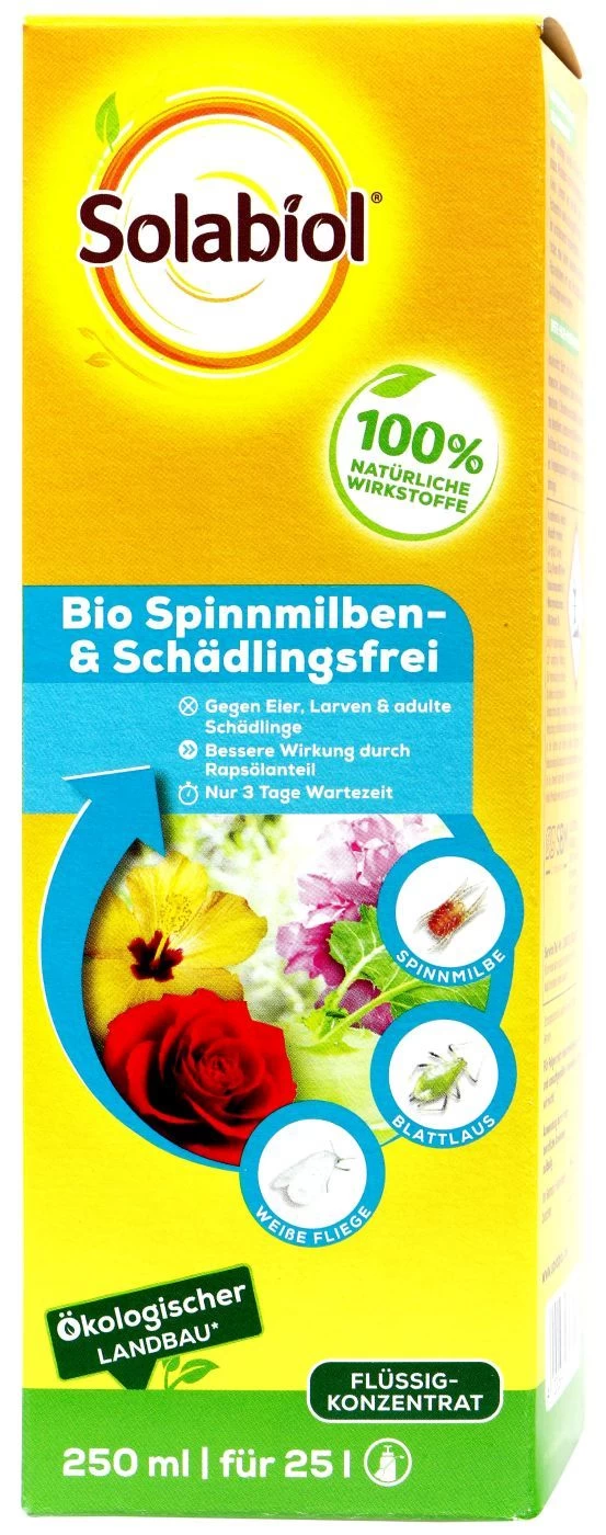 Solabiol Bio Spinnmilben- Und Schädlingsfrei - 250 Ml 3 Solabiol Bio Spinnmilben- Und Schädlingsfrei - 250 Ml