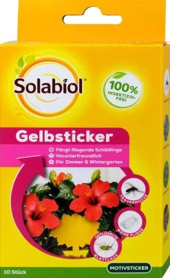 Solabiol Gelbsticker - 10 Stück