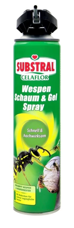 Substral Celaflor Wespen Schaum & Gel Spray - 0,4 L