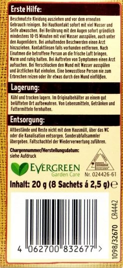 Naturen Bio Zünsler & Raupenfrei XenTari - 20 G -Blumen Verkauf Substral20Naturen20Zuensler20und20Raupenfrei20XenTari 32501 L01