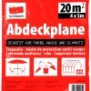 Abdeckplane 4 M X 5 M -Blumen Verkauf quickpack20Abdeckplane 79722 V01